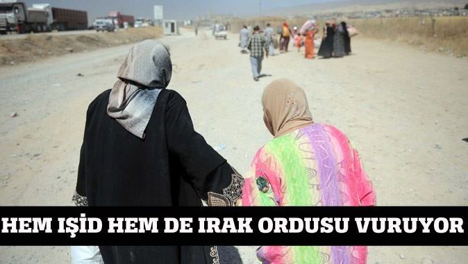 Hem IŞİD, hem de Irak orudusu vuruyor Türkmenler hedef tahtasında