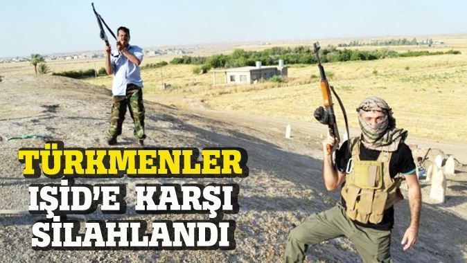 Türkmenler IŞİD&#039;e karşı sIlahlanıyor