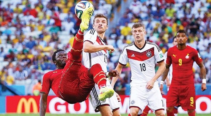 Almanya, Gana&#039;nın elinden güçlükle kurtuldu: 2-2