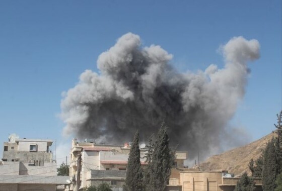 Suriye, Irak&#039;a havadan saldırdı iddiası