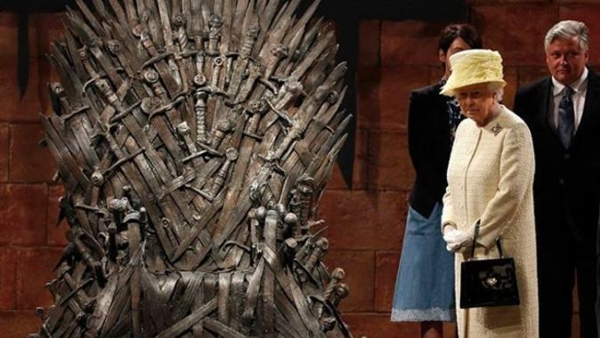 Game of Thrones setinde gerçek bir &#039;kraliçe&#039;