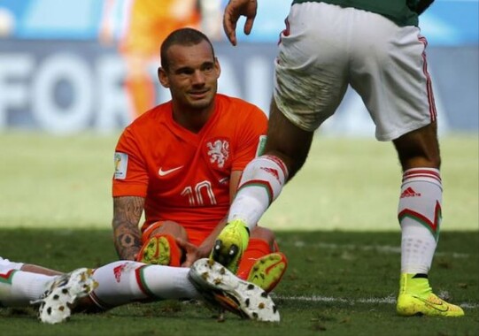 Sneijder tarihi geri dönüşü yorumladı