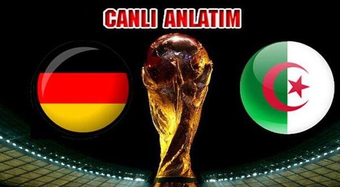 Almanya - Cezayir: 2-1