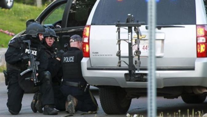 Kanada polisinden insan avı