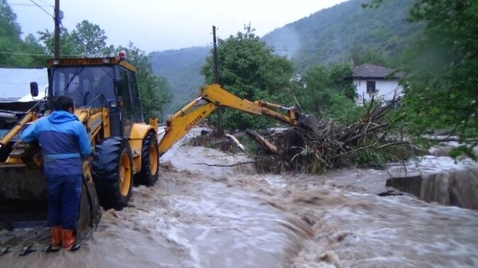 Bolu&#039;da 5 köy sular altında kaldı