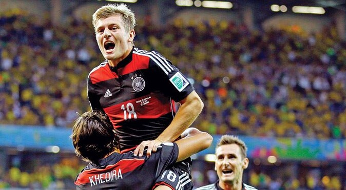 Brezilya&#039;yı dağıtan Almanya dünyayı salladı