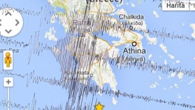 Yunanistan&#039;da 4.5 şiddetinde deprem