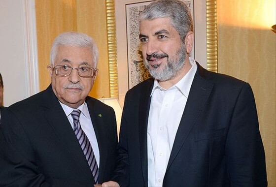 Mahmud Abbas, Halid Meşal ile bir araya geldi