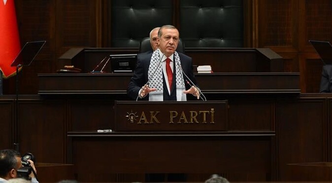 Erdoğan&#039;ın toplantısında dikkat çeken ayrıntı