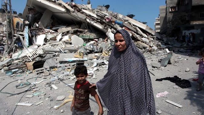 Gazze&#039;de ölü sayısı 645&#039;e yükseldi