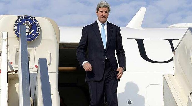 ABD Dışişleri Bakanı Kerry İsrail&#039;de