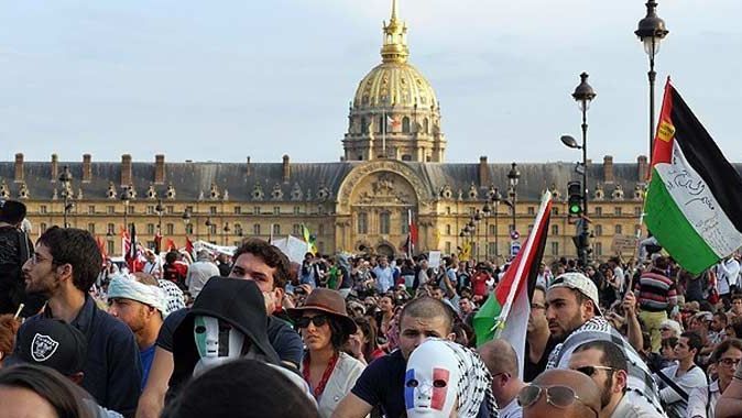 Fransa&#039;da Filistin&#039;e destek gösterisi yine yasaklandı