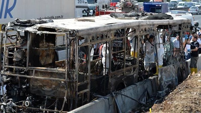 Bakan Yazıcı&#039;dan otobüs yangınıyla ilgili açıklama