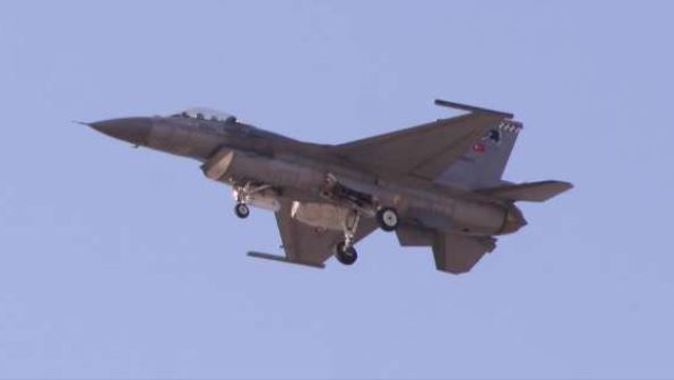 Suriye uçaklarına F-16&#039;lı cevap