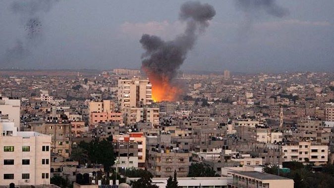 İsrail Şucaiyye&#039;ye saldırdı!
