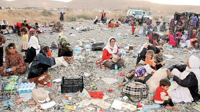 2 bin Yezidi geldi, Türkiye Duhok&#039;a kamp kuruyor