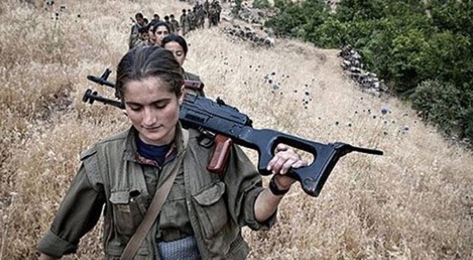 IŞİD&#039;in kadın PKK&#039;lı korkusu!