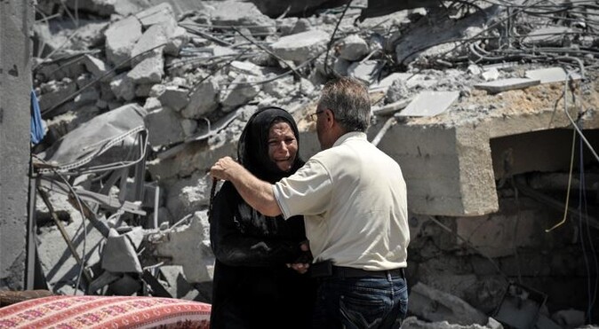 Gazze&#039;de ölenlerin sayısı bin 644&#039;e yükseldi
