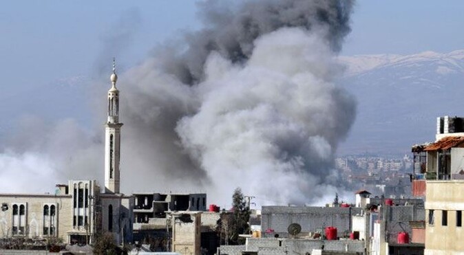 Esad varil bombasıyla saldırdı: 5 çocuk öldü