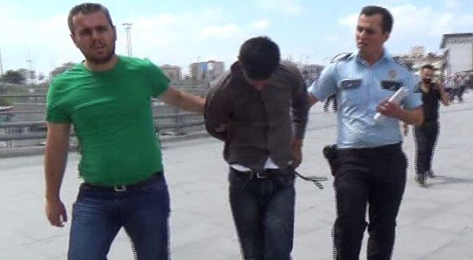 Çağlayan Adliyesi&#039;nde firar girişimi, son anda yakalandı!