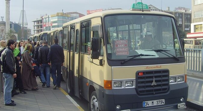 İstanbul&#039;da minibüs ücretlerine zam!