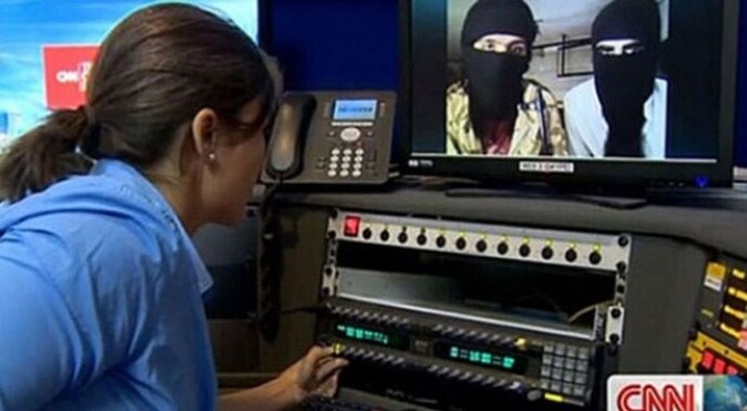 IŞİD militanları CNN&#039;e bağlandı / İZLE