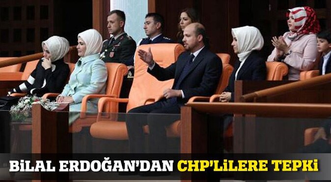 Bilal Erdoğan&#039;dan CHP&#039;lilere tepki