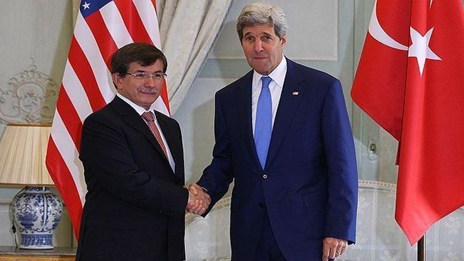 Aliyev ve Kerry&#039;den Davutoğlu&#039;na tebrik