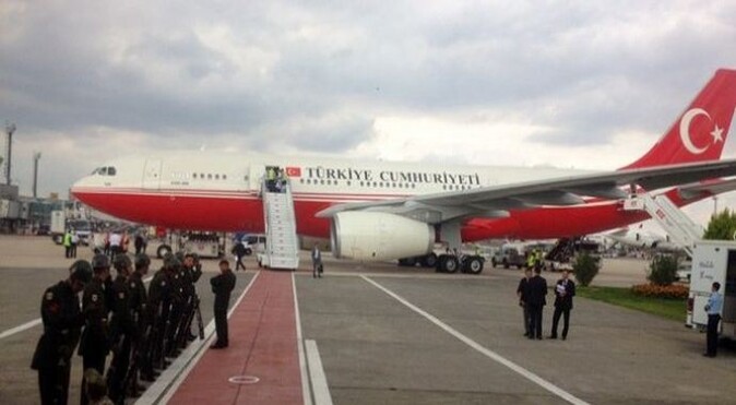 Erdoğan&#039;ın uçağı 3 günde bu hale geldi