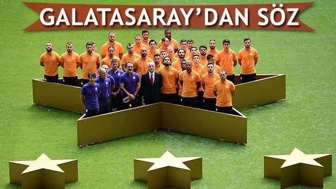 Galatasaray&#039;dan 4. yıldız sözü