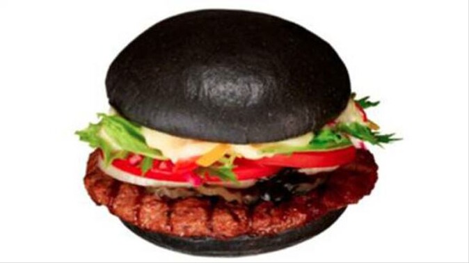 Bu da siyah hamburger