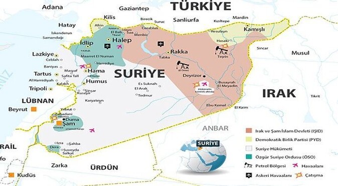 IŞİD Suriye&#039;de bir çok bölgeyi tehdit ediyor