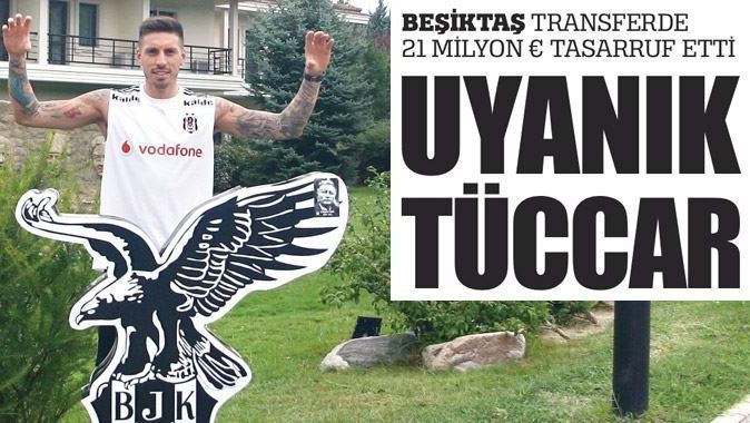 Beşiktaş trasnferde 21 milyon euro tasarruf etti