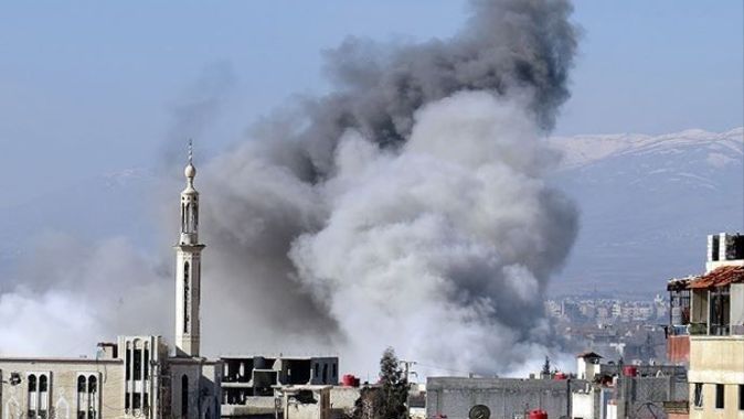 Suriye&#039;de misket bombası kullanıldı