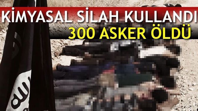 IŞİD, 300 asker öldürdü