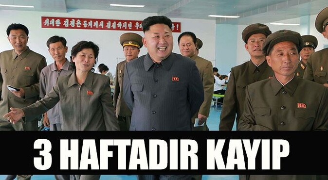 Kuzey Kore lideri Kim Jong-un kayıp, 3 haftadır haber alınamıyor!