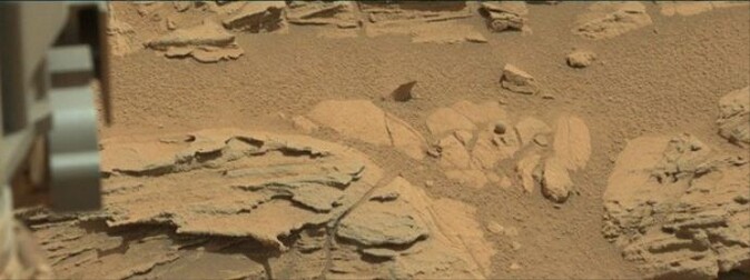 Mars&#039;ta bulunan küçük &quot;top...&quot;