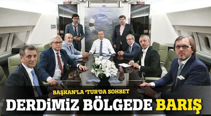 Erdoğan&#039;dan çarpıcı değerlendirme: Derdimiz bölgede barışı sağlamak!