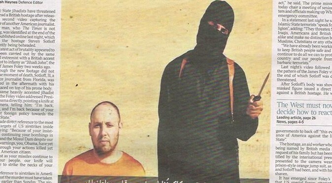 IŞİD&#039;in kafa kesme eylemlerinde sıra İngilizde