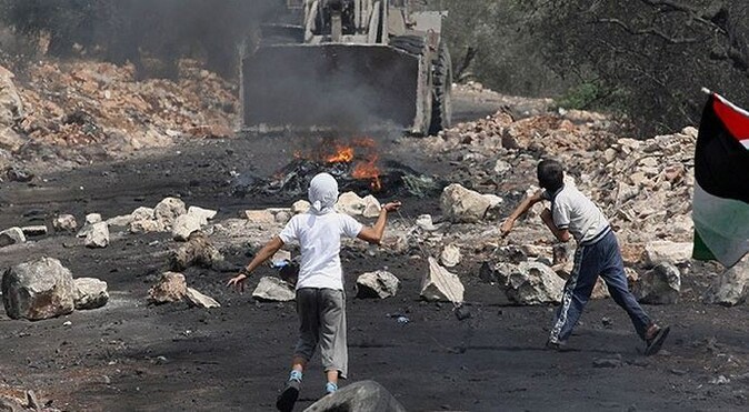Batı Şeria&#039;da İsrail karşıtı gösterilere müdahale