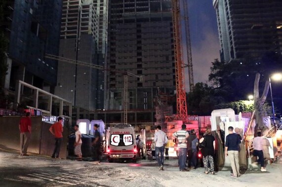 Mecidiyeköy&#039;deki rezidans inşaatında asansör faciası: 10 ölü