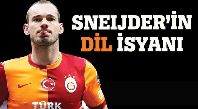 Sneijder&#039;in dil isyanı