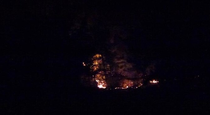 Hatay&#039;daki yangında 3 dekar orman zarar gördü