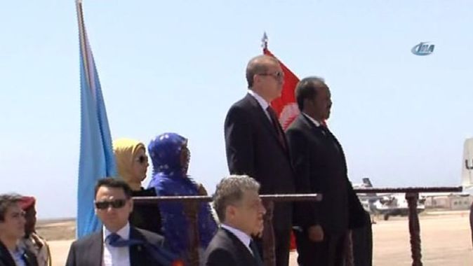 Cumhurbaşkanı Erdoğan Somali&#039;de