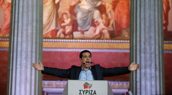 Yunanistan&#039;daki seçimleri kazanan SYRIZA, koalisyon için ANEL&#039;le anlaştı