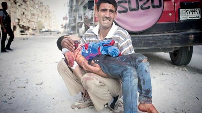 Çocuk katili Esad, Cumhurbaşkanı Erdoğan&#039;ı suçladı
