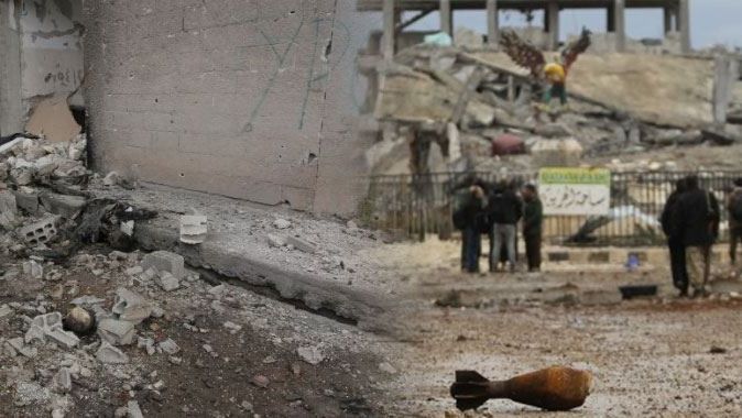 Kobani&#039;deki patlamamış bomba ve roketlerdeki sır detay