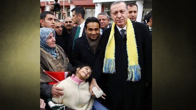 Cumhurbaşkanı Erdoğan&#039;a hediye engel tanımadı