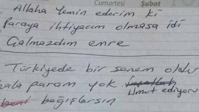 Suriyeli işçi patronuna bunu yaptı, geride bıraktığı not ise...