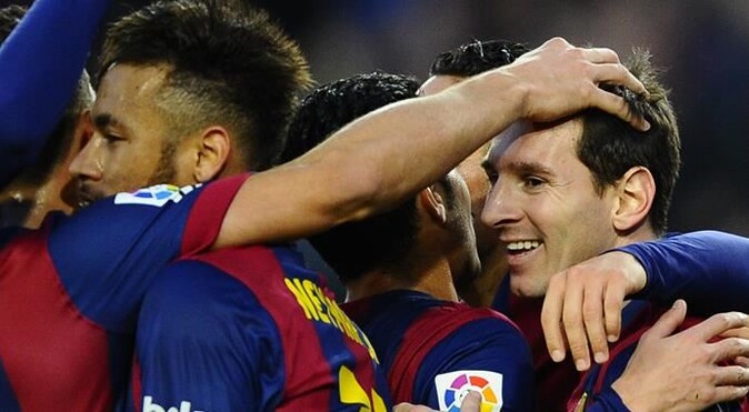 Messi çıldırdı, Barcelona şov yaptı